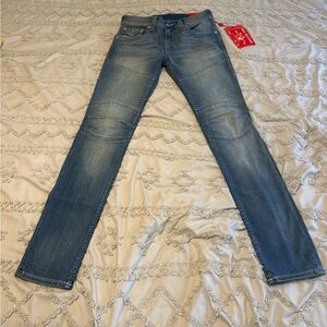 True Religion Rocco Relaxed Skinny Jeans Men’s Size 29x33 New With Tags